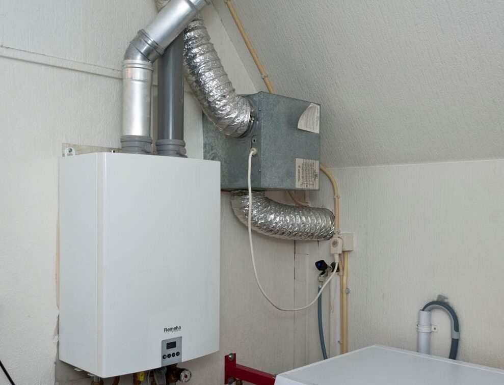 Oude ventilatiebox